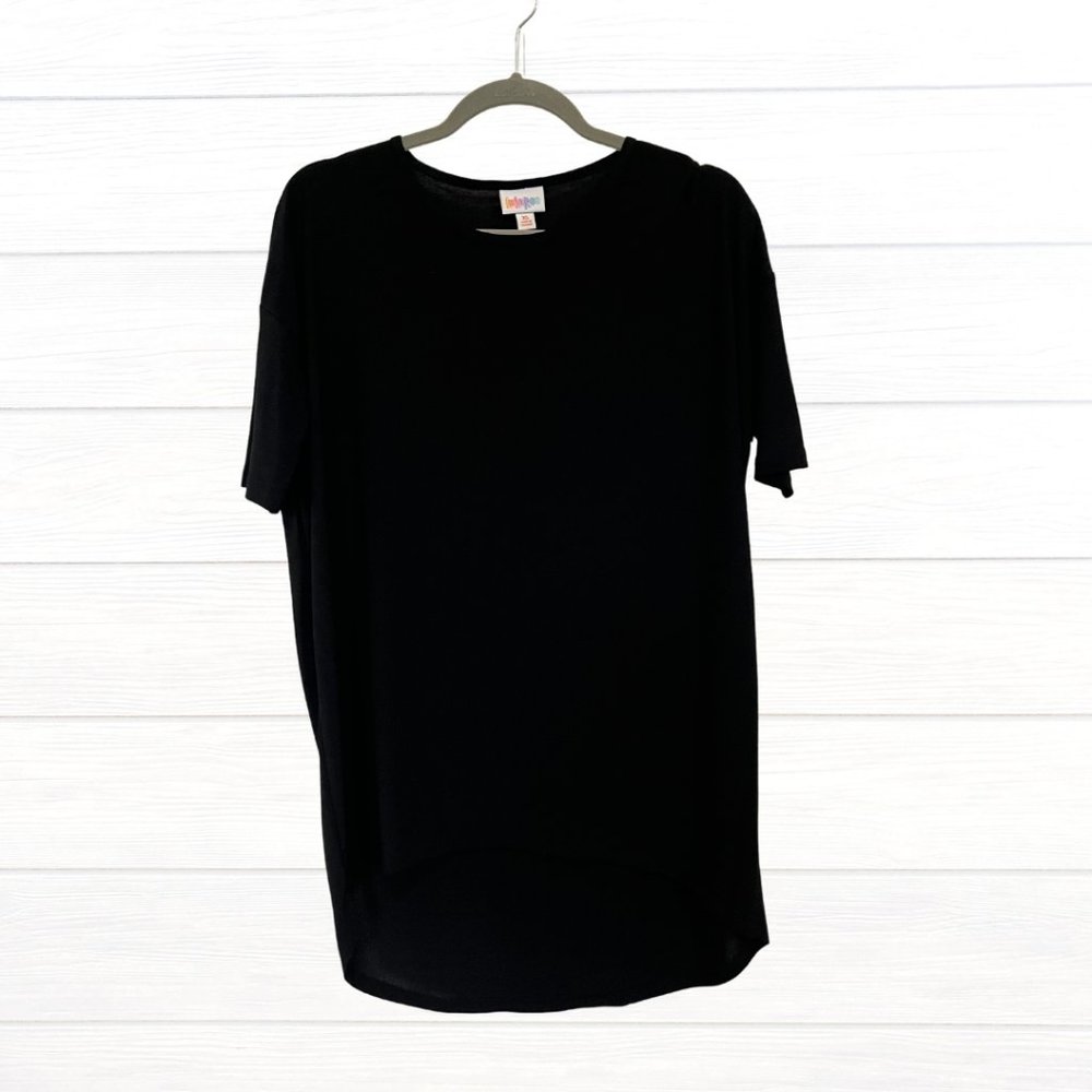 LuLaRoe Black Irma Top
